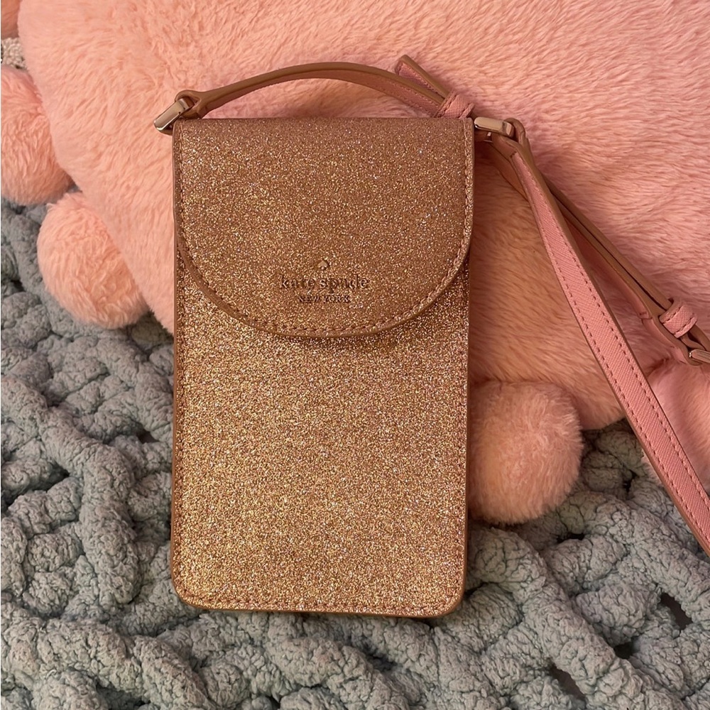 Kate Spade Glitter Phone Crossbody
